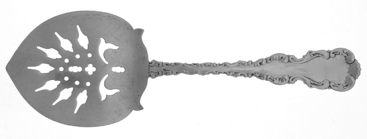 Louis XV (Sterling, 1891) Tomato Server, Solid Piece by Gorham Silver-1
