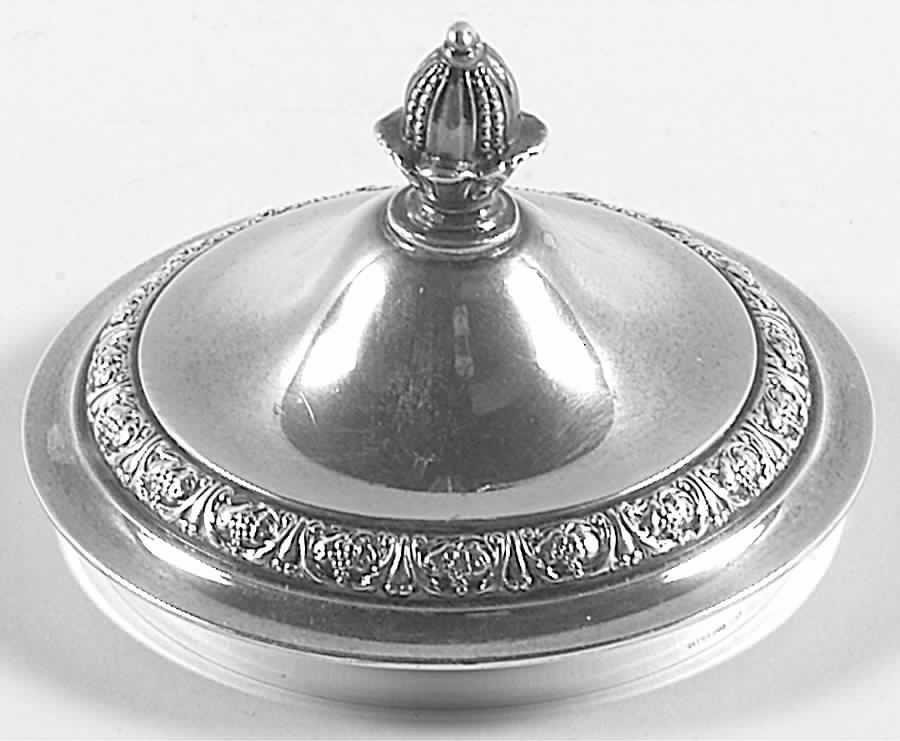 King Edward (Sterling, Hollowware) Lid for Sugar Bowl by Gorham Silver-1