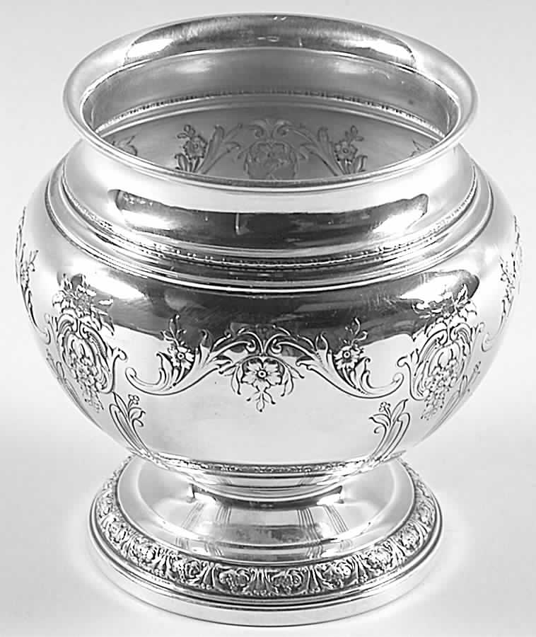 King Edward (Sterling, Hollowware) Waste Bowl by Gorham Silver-1
