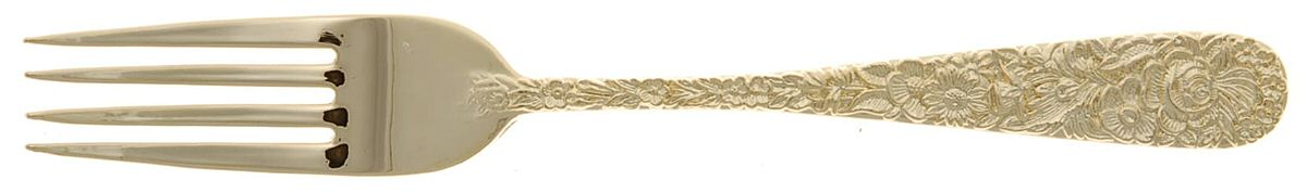 Golden Olde Bouquet (Gold Electroplate) Fork by Godinger-1