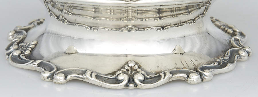 Fleury (Sterling, 1909, Hollowware) 3 Handled Loving Cup & Underplate by Gorham Silver-2
