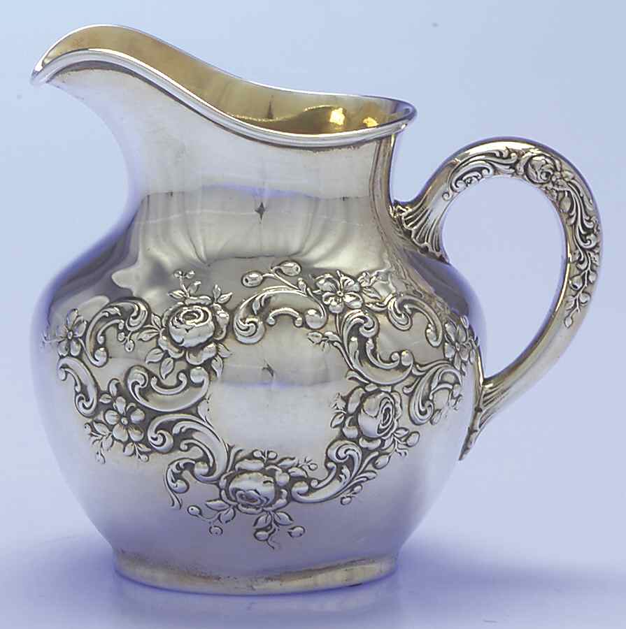 Fleury (Sterling, 1909, Hollowware) Creamer by Gorham Silver-1