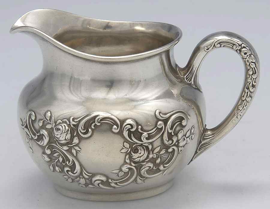 Fleury (Sterling, 1909, Hollowware) Mini Creamer by Gorham Silver-1