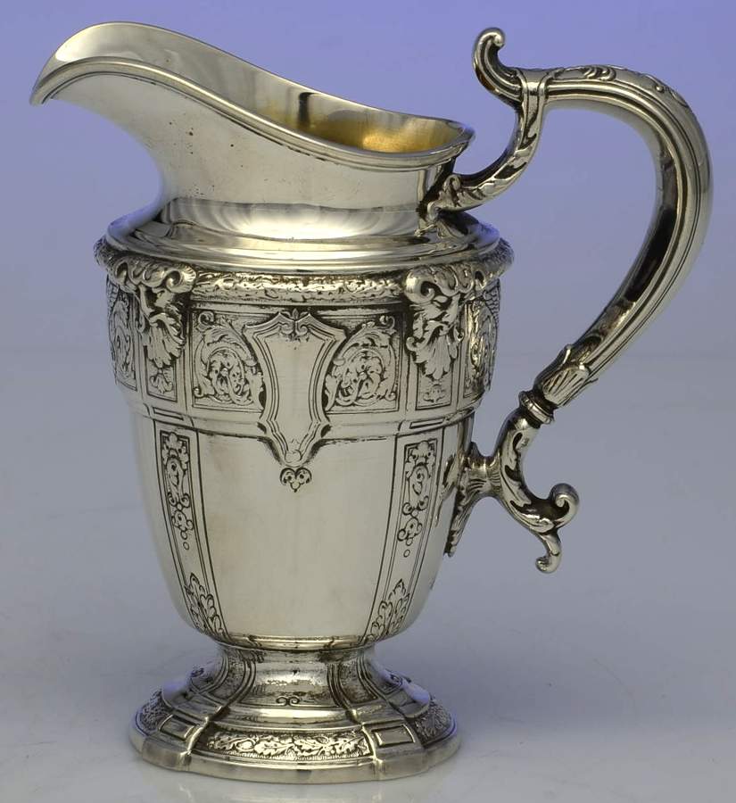 Florentine-Florenz (Sterling, 1901, Hollowware) Mini Creamer by Gorham Silver-1