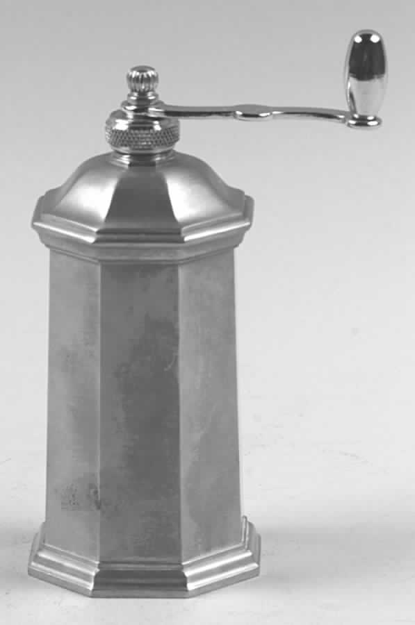 Octette (Pewter, Hollowware) Pepper Mill by Gorham Silver-1