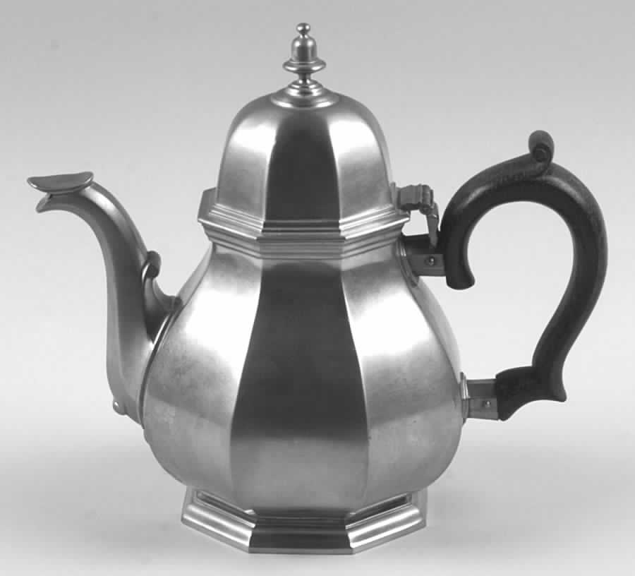 Octette (Pewter, Hollowware) Tea Pot by Gorham Silver-1
