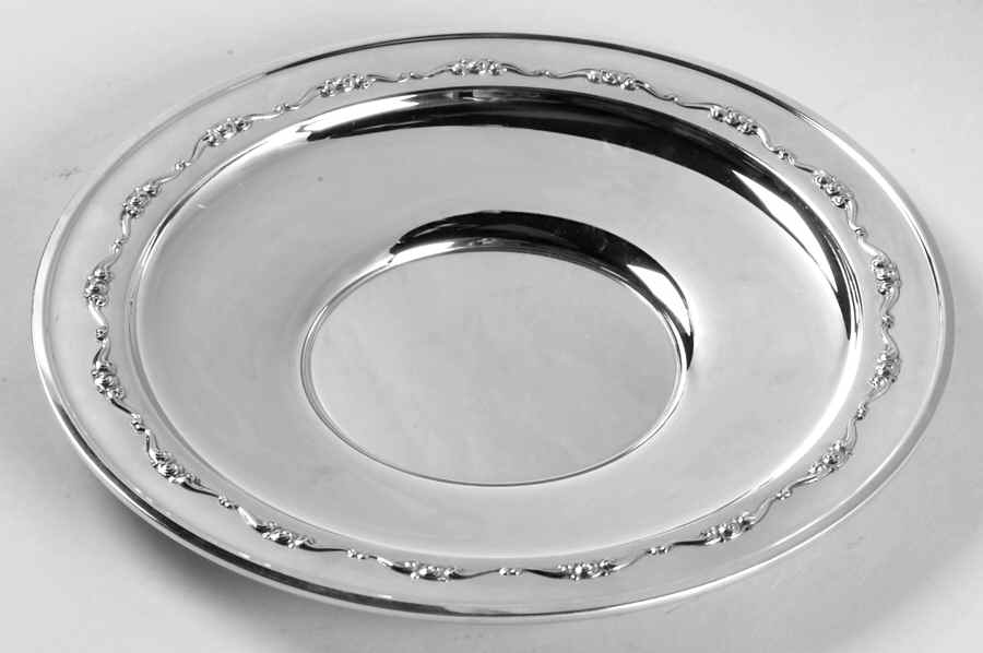 Rondo (Sterling, 1951, Hollowware Sterling Sandwich Plate by Gorham Silver-1