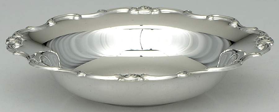 Rondo (Silverplate, Hollowware) 6" Bon Bon Bowl by Gorham Silver-1