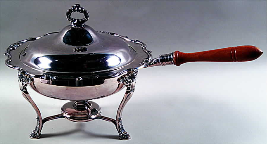 Rondo (Silverplate, Hollowware) Silverplate Chafing Dish by Gorham Silver-1