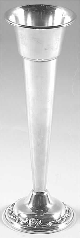 Rondo (Silverplate, Hollowware) Silverplate Bud Vase by Gorham Silver-1