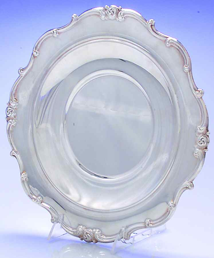 Rondo (Silverplate, Hollowware) Silverplate Sandwich Plate by Gorham Silver-1