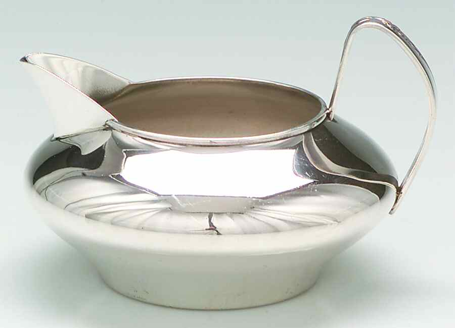 Sea Rose (Sterling, 1958, Hollowware) Mini Creamer by Gorham Silver-1