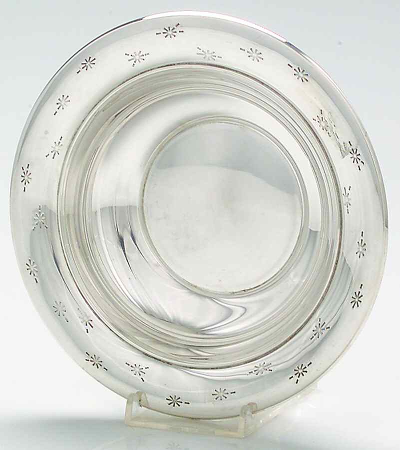 Stardust (Sterling, 1957, Hollowware) 6" Bon Bon Bowl by Gorham Silver-1