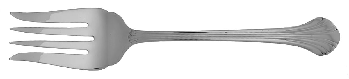 Grande Quintette (Stainless) Medium Solid Cold Meat Serving Fork by Gorham Silver-1
