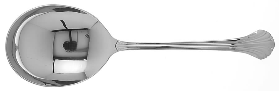 Grande Quintette (Stainless) Solid Salad Serving Spoon by Gorham Silver-1