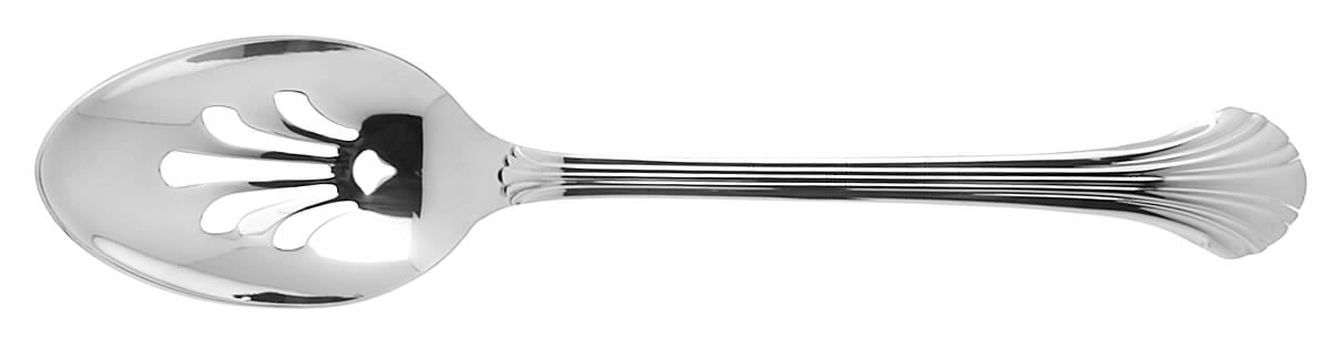 Grande Quintette (Stainless) Pierced Tablespoon (Serving Spoon) by Gorham Silver-1
