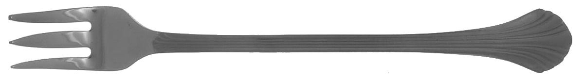 Grande Quintette Frosted Cocktail/Seafood Fork by Gorham Silver-1