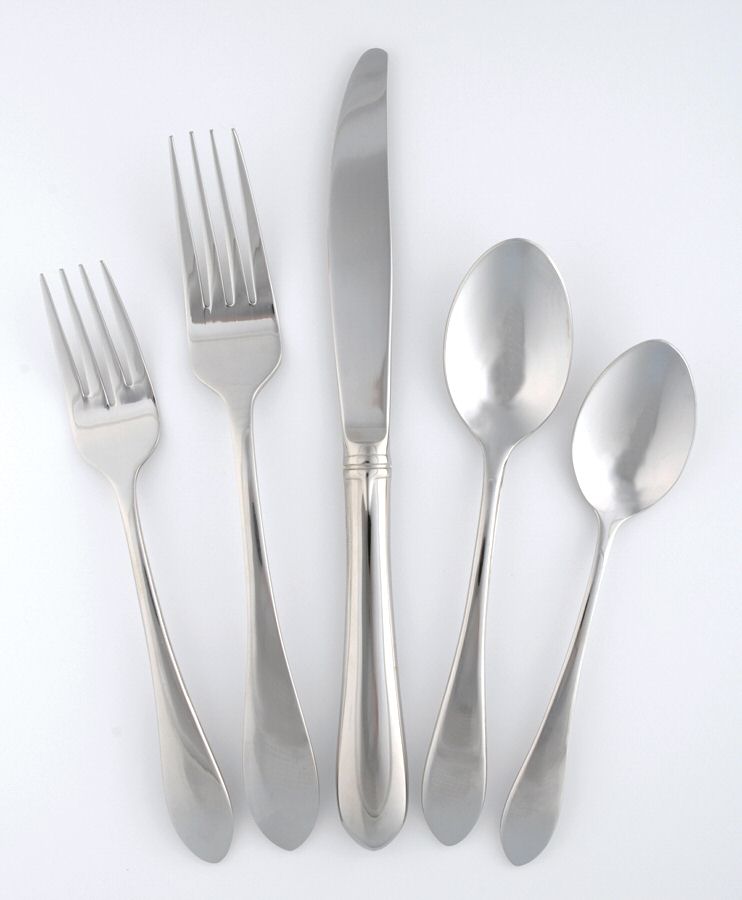 Meredith (Stainless) 5 Piece Place Setting by Gorham Silver-1