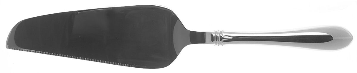 Meredith (Stainless) Pie & Cake Server with Stainless Blade by Gorham Silver-1