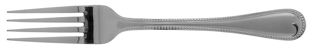 Crown Bead Frosted (Stainless) Fork by Gorham Silver-1