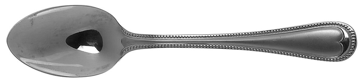 Crown Bead Frosted (Stainless) Teaspoon by Gorham Silver-1