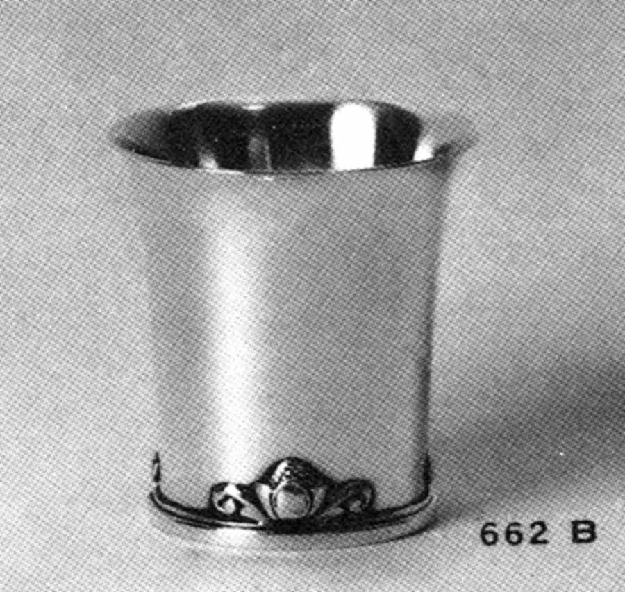 Acorn (Sterling, 1915, Hollowware) Cup by Georg Jensen (Denmark)-1