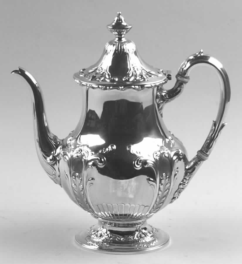 A642 (Sterling, Hollowware) Coffee Pot by Gorham Silver-1