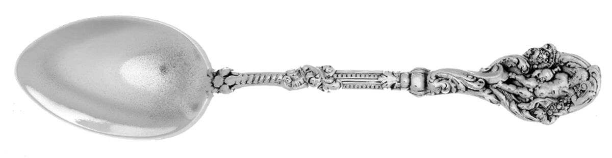 Versailles (Sterling, 1888, Monograms) Demitasse Spoon by Gorham Silver-1