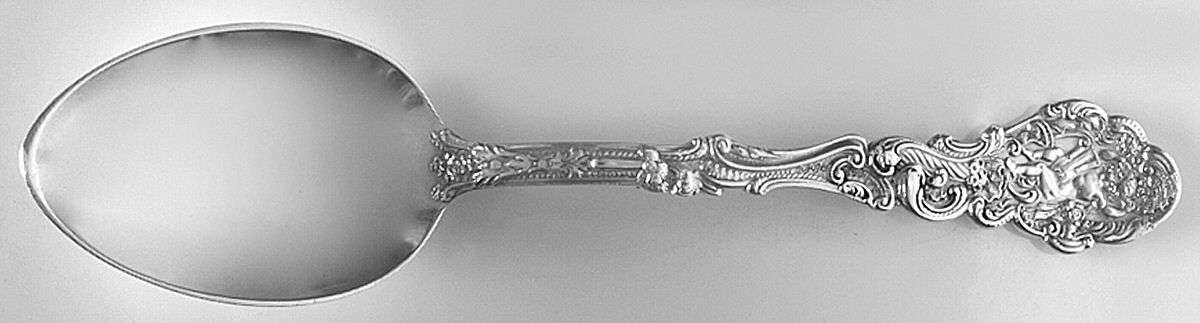 Versailles (Sterling, 1888, Monograms) Teaspoon by Gorham Silver-1