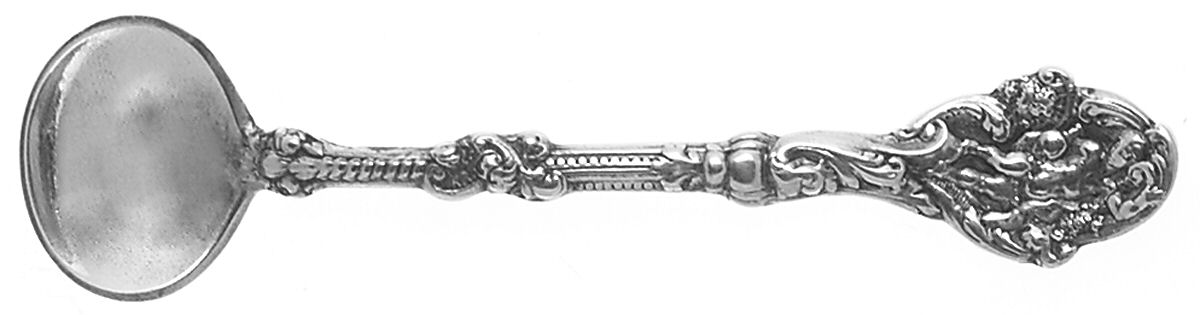 Versailles (Sterling, 1888, Monograms) Master Salt Spoon by Gorham Silver-1