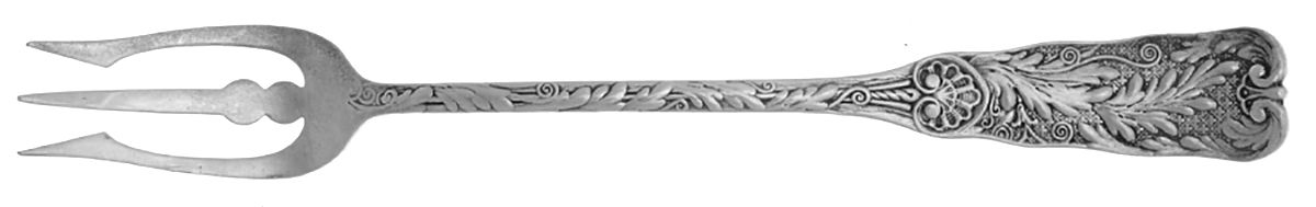 St. Cloud (Sterling, 1885, Monograms) Olive Fork by Gorham Silver-1