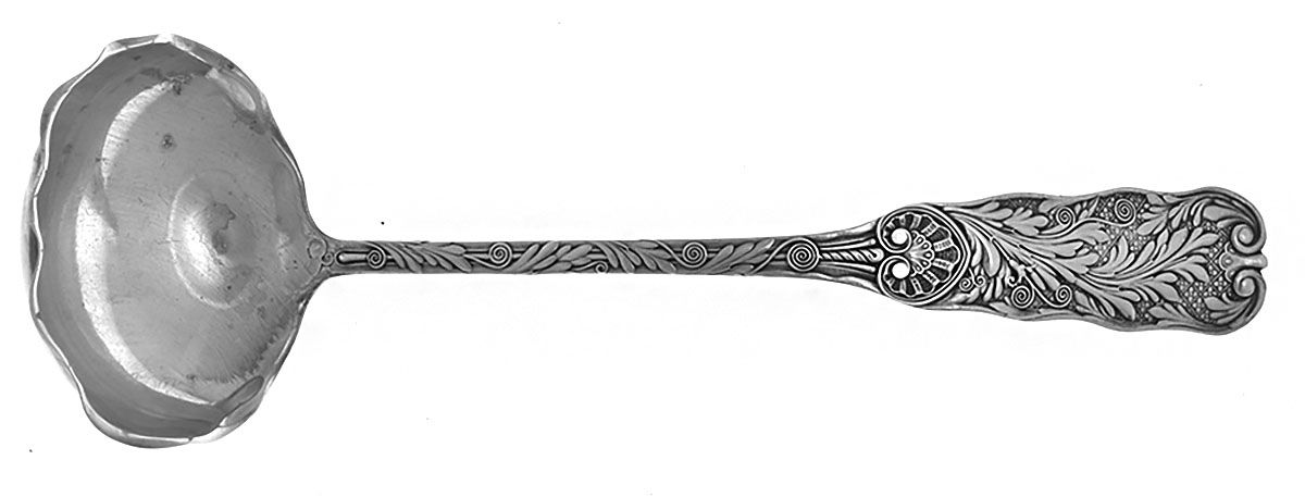 St. Cloud (Sterling, 1885) Oyster Ladle Solid Piece by Gorham Silver-1