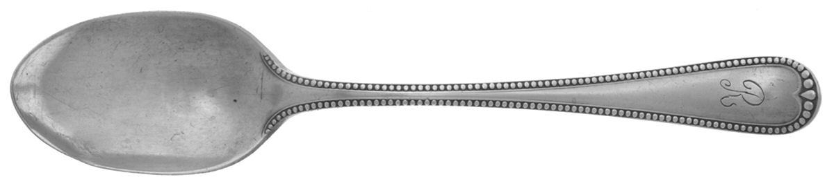 Newcastle (Sterling, 1895, Monograms) Teaspoon by Gorham Silver-1