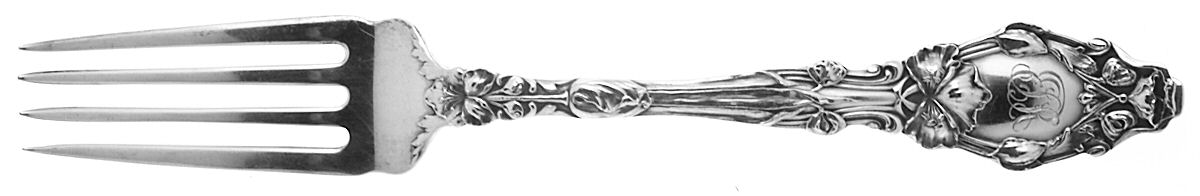 Virginiana (Sterling, 1904-1905, Monograms) Fork by Gorham Silver-1
