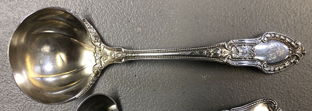 Tuileries (Sterling, 1906) Solid Gravy Ladle by Gorham Silver-1