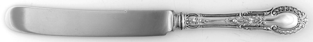 Tuileries (Sterling, 1906, Monograms) Old French Hollow Knife with Bolster by Gorham Silver-1