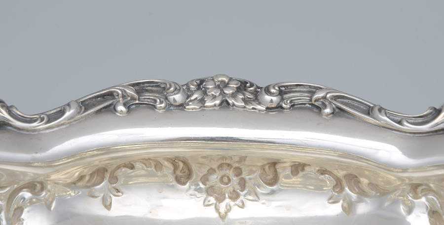 A2366 (Sterling, Hollowware) Small Tureen & Lid by Gorham Silver-3