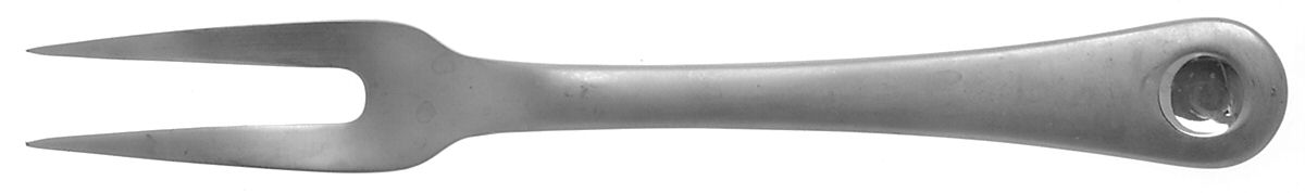 Pendulum (Stainless) Large Solid Cold Meat Serving Fork by Ginkgo-1