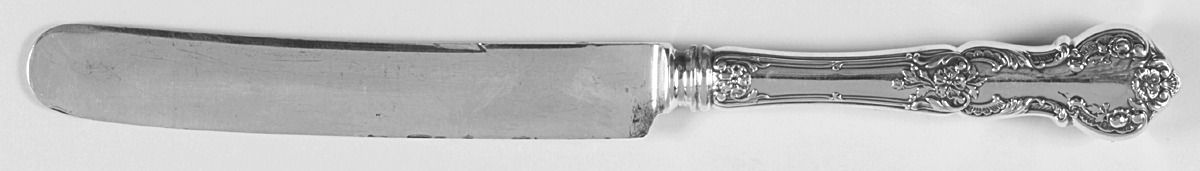 Fleury (Sterling, 1909, No Monograms) Dessert/Tea Knife with Stainless Blade by Gorham Silver-1