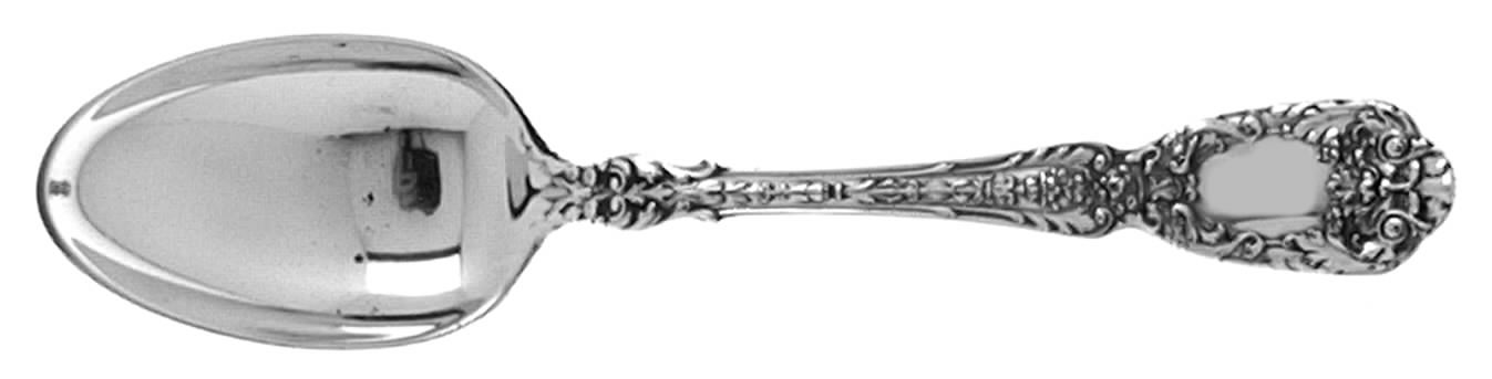 Florentine-Florenz (Sterling, 1901, Monograms)  Teaspoon by Gorham Silver-1