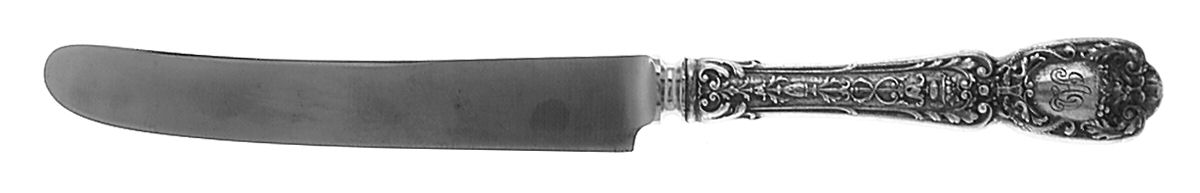 Florentine-Florenz (Sterling, 1901) Old French Hollow Knife with Bolster by Gorham Silver-1