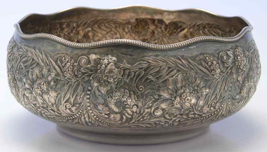 St. Cloud (Sterling, 1885, Hollowware) 7" Round All Purpose Dish by Gorham Silver-1