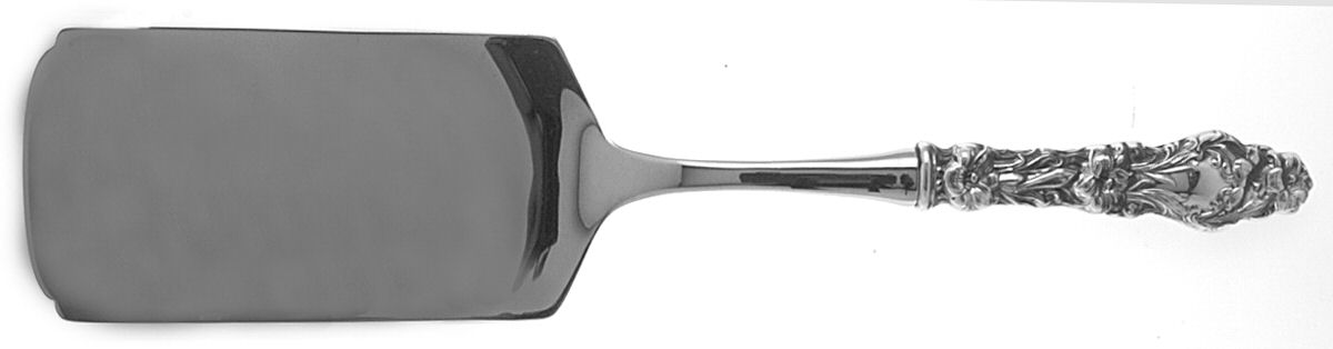 Lily (Sterling, 1991, No Monograms) Lasagna Server with Stainless Blade by Gorham Silver-1