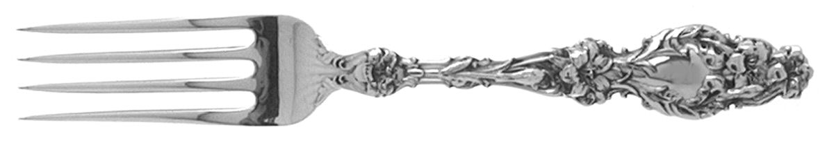 Lily (Sterling, 1991, No Monograms) Fork by Gorham Silver-1