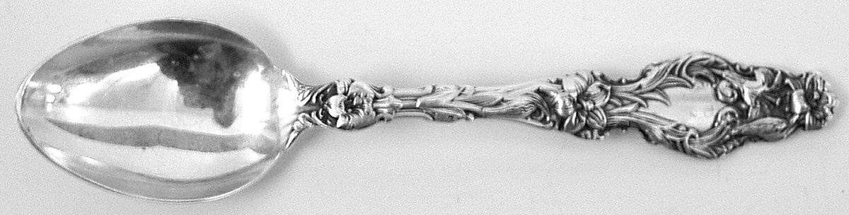 Lily (Sterling, 1991, No Monograms) Demitasse Spoon by Gorham Silver-1