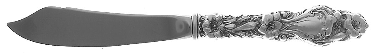 Lily (Sterling, 1991, No Monograms) Hollow Handle Master Butter Knife by Gorham Silver-1