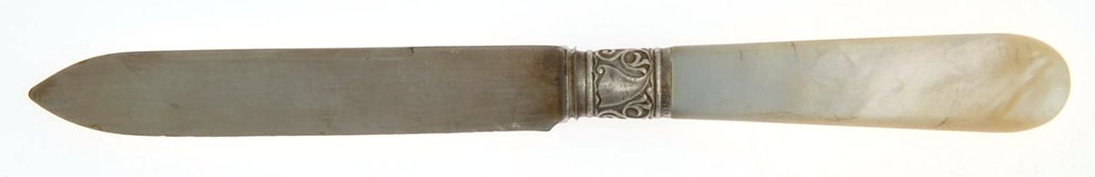 Pearl Handle Flatware 1 (Sterling) Pearl Handle Individual Fruit Knife by Gorham Silver-1