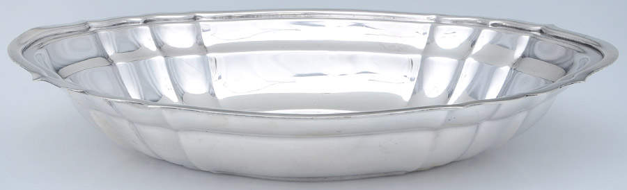 Chippendale (Sterling, Hollowware) Oval Covered Vegetable No Lid by Gorham Silver-1