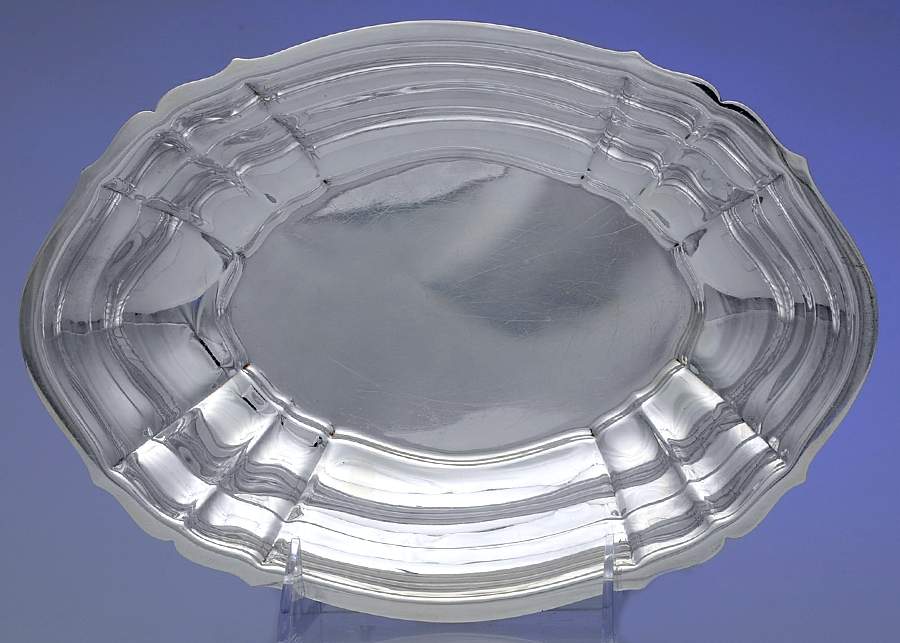 Chippendale (Sterling, Hollowware) 10" Oval Vegetable by Gorham Silver-1
