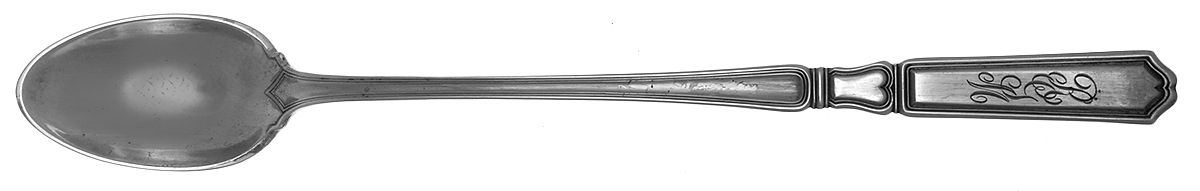 St. Dunstan-Plain (Sterling, 1916) Iced Tea Spoon by Gorham Silver-1